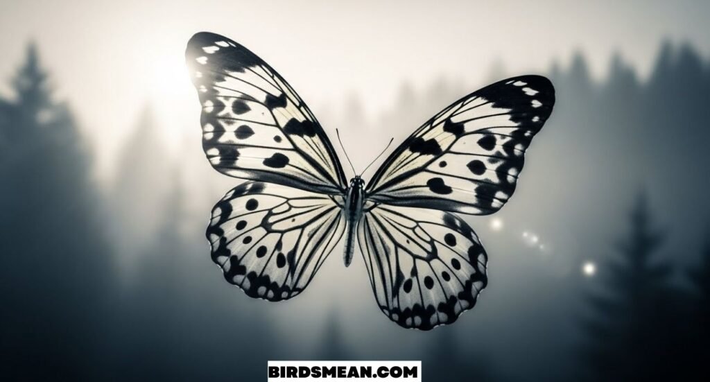 Black and White Butterfly Spiritual Meaning