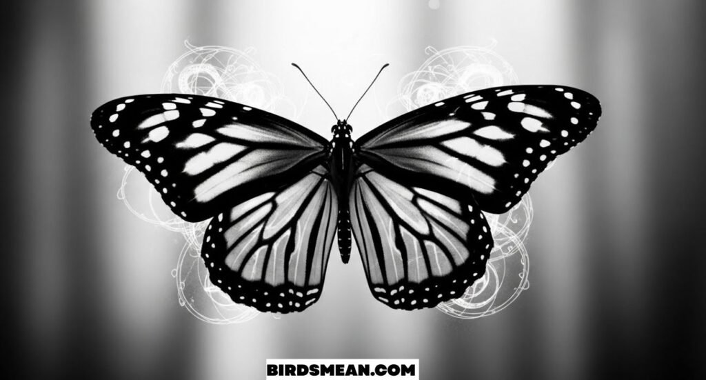 Black and White Butterfly Spiritual Meaning
