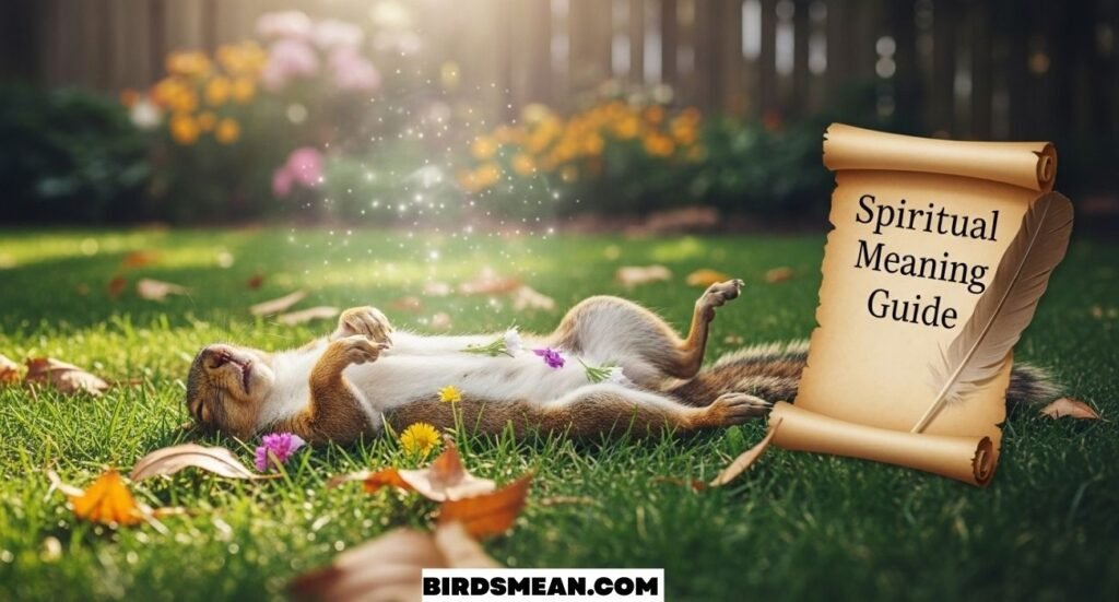 Dead Squirrel in Yard