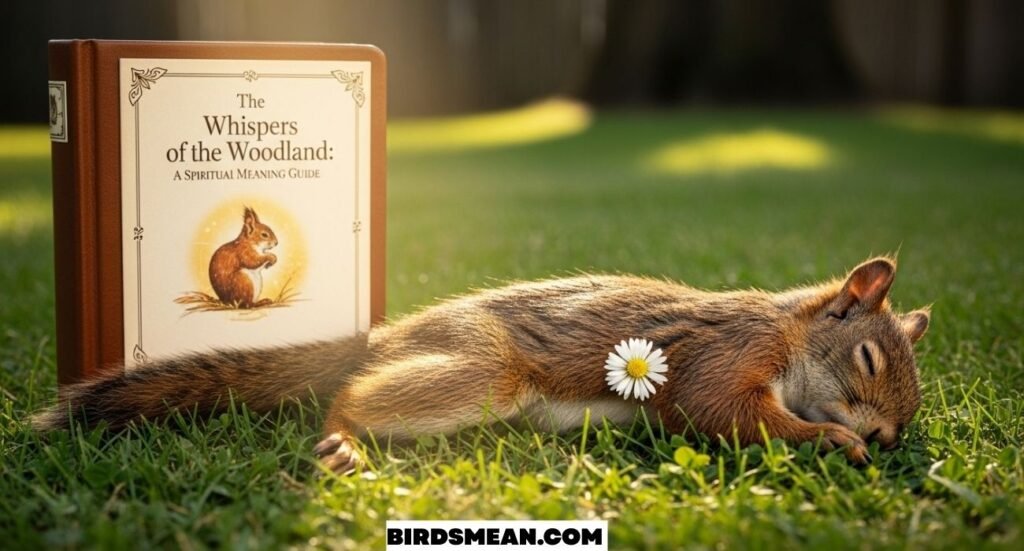 Dead Squirrel in Yard