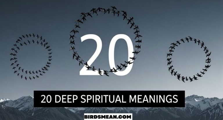 Deep Spiritual Meanings of Birds Flying in Circles