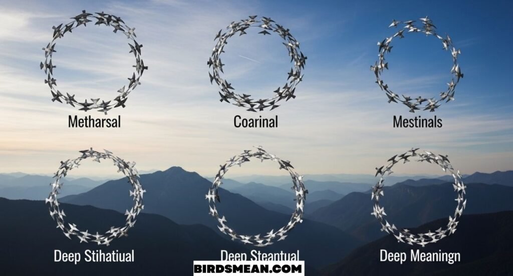 Deep Spiritual Meanings of Birds Flying in Circles