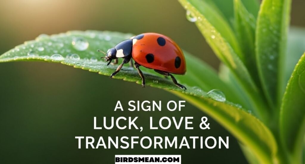 Orange Ladybug Meaning