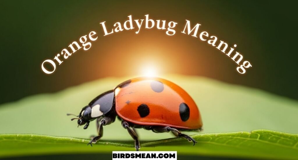 Orange Ladybug Meaning