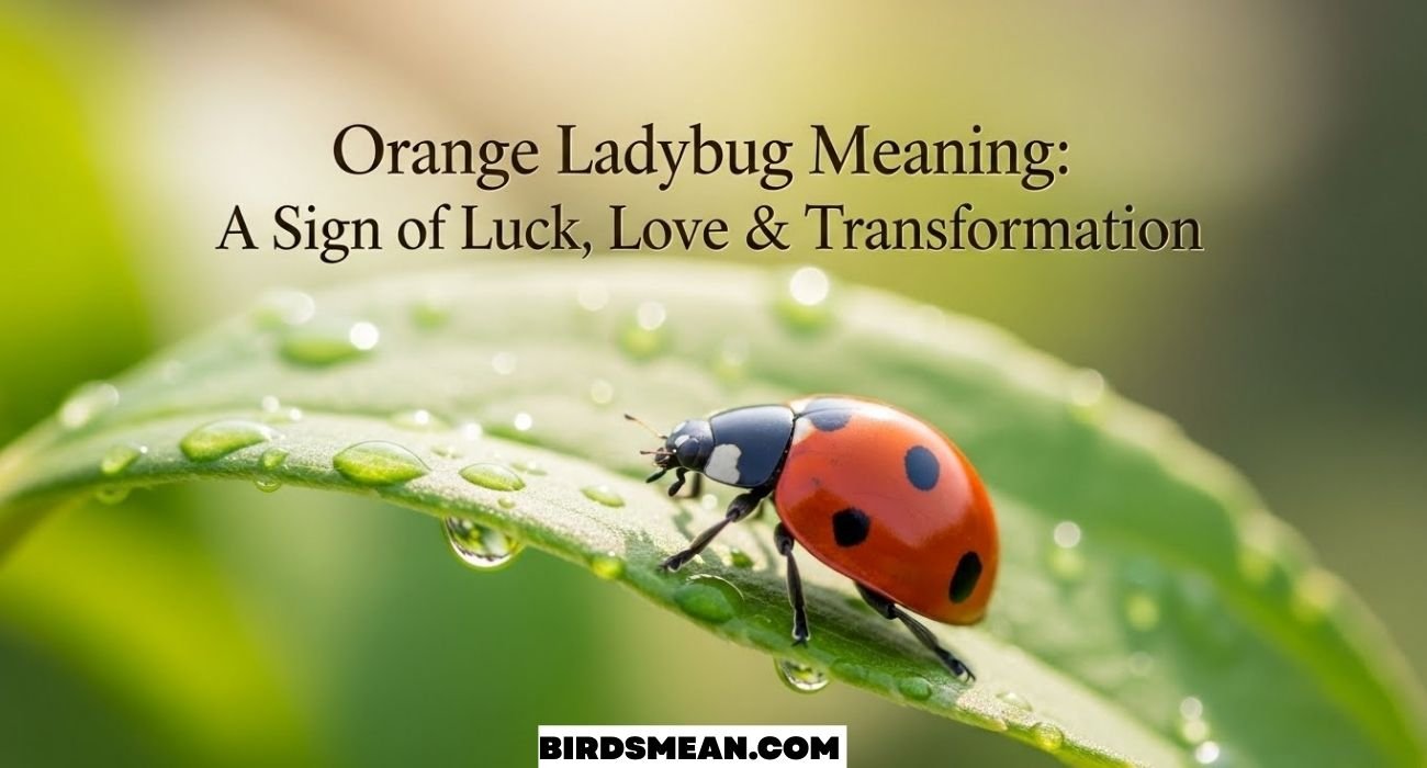Orange Ladybug Meaning