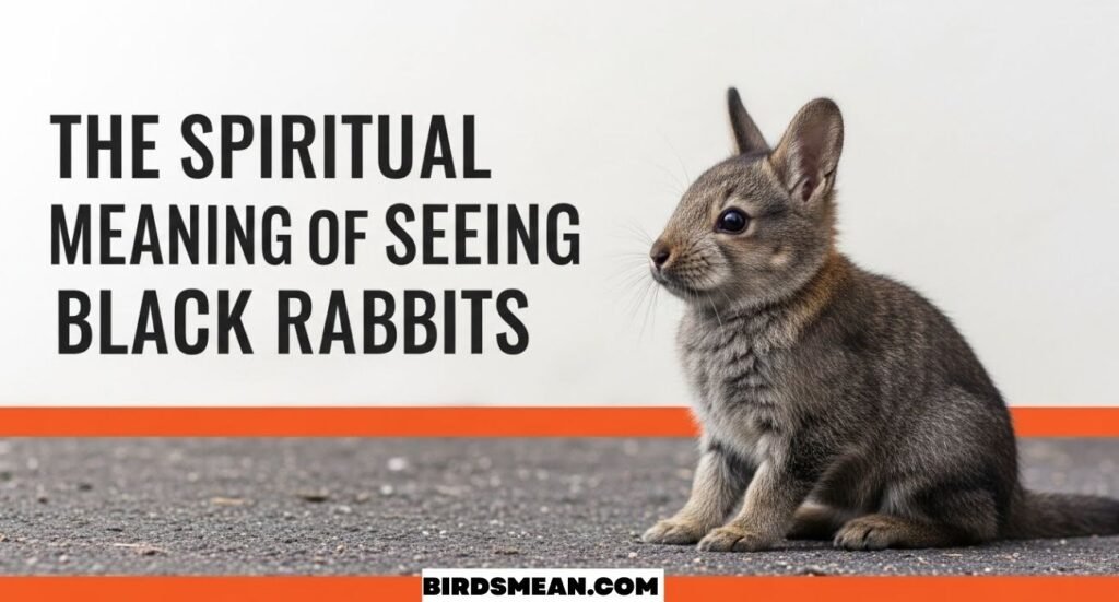Spiritual Meaning of Seeing a Black Rabbit