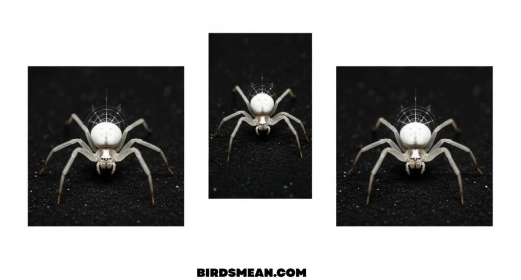 Spiritual Meanings of Seeing a White Spider
