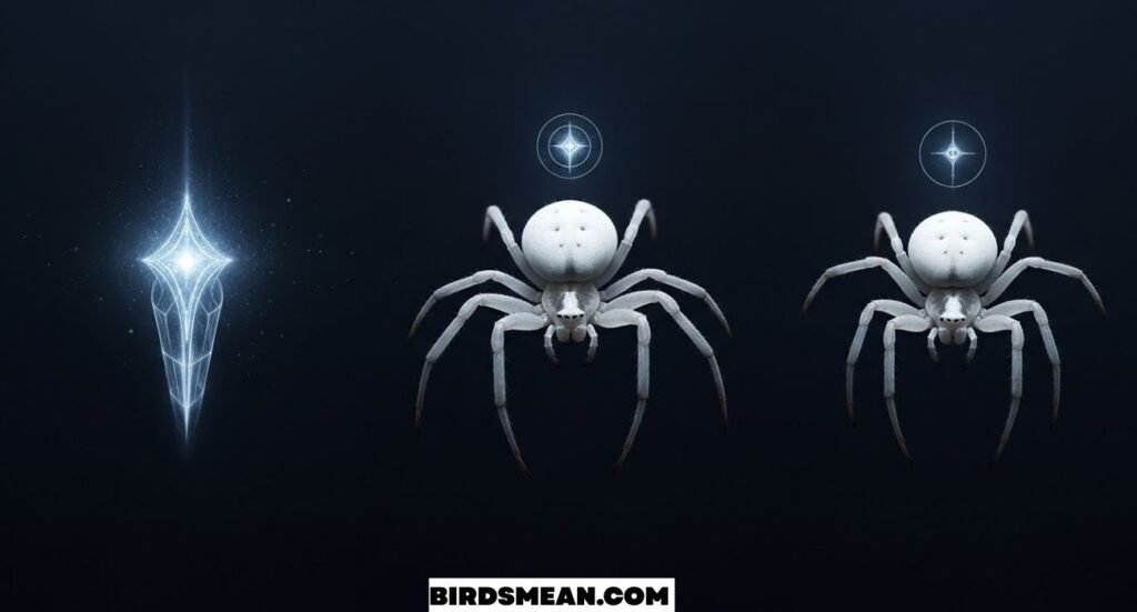 Spiritual Meanings of Seeing a White Spider