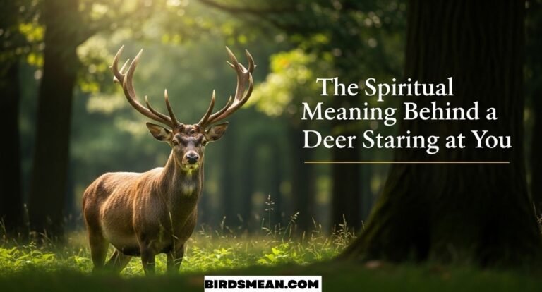 The Spiritual Meaning Behind Deer Staring at You