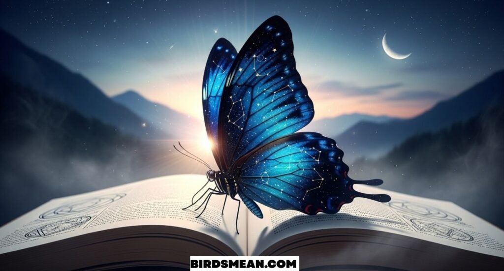 Black and Blue Butterfly Spiritual Meaning