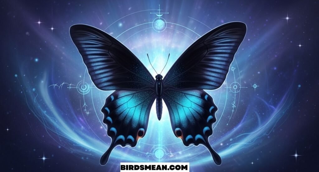 Black and Blue Butterfly Spiritual Meaning