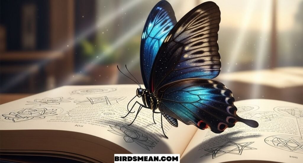 Black and Blue Butterfly Spiritual Meaning
