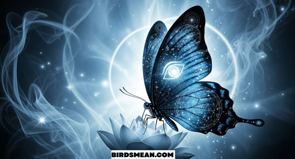 Black and Blue Butterfly Spiritual Meaning