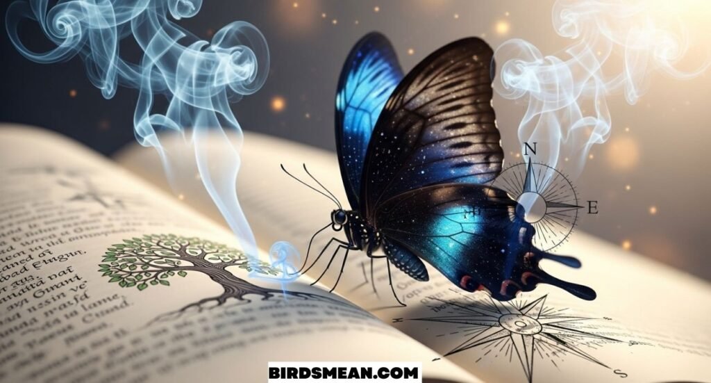 Black and Blue Butterfly Spiritual Meaning