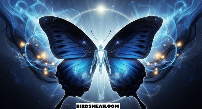 Black and Blue Butterfly Spiritual Meaning