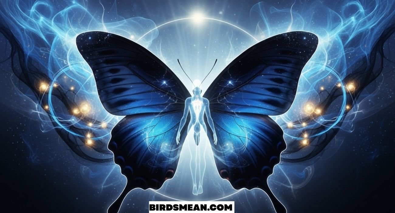 Black and Blue Butterfly Spiritual Meaning