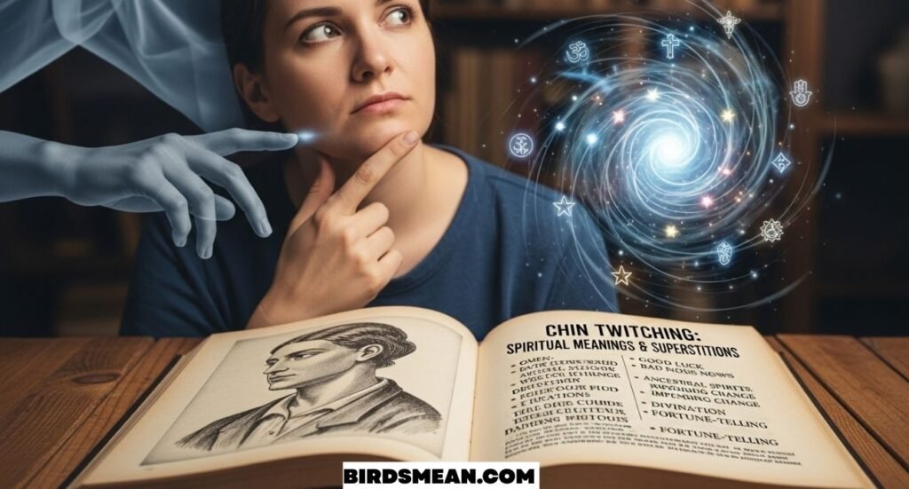 Chin Twitching Spiritual Meaning