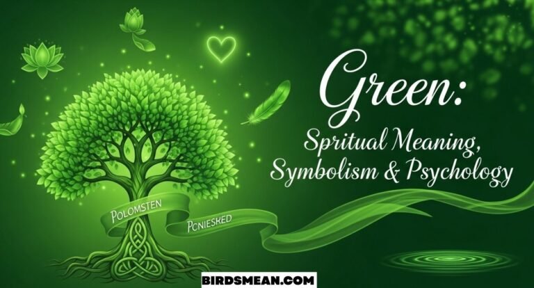Color Green Spiritual Meaning