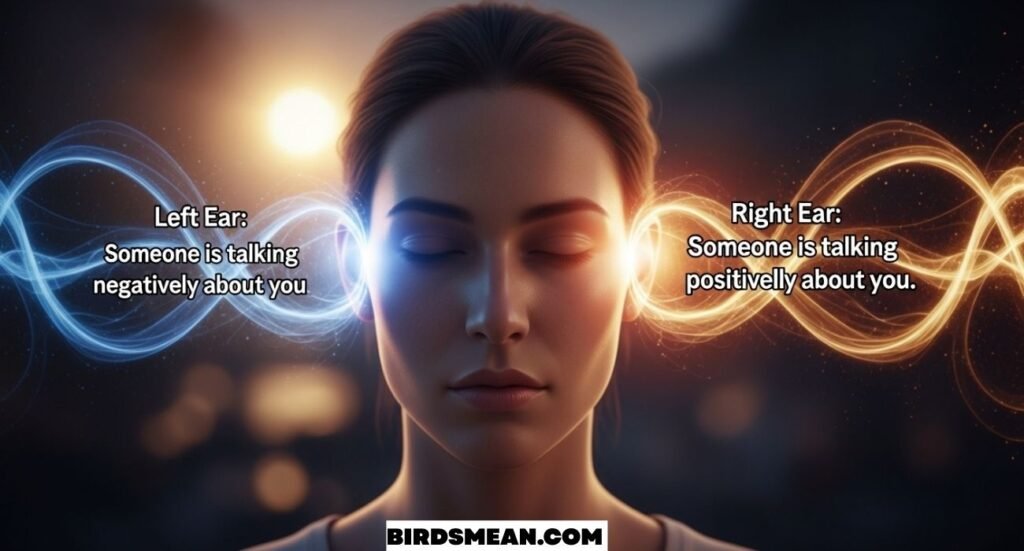 Ear Burning Spiritual Meaning (Hot Right & Left Ear)