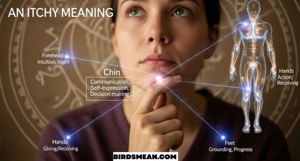 Itchy Chin Spiritual Meaning