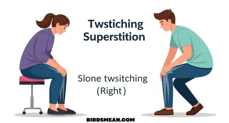 Knee Twitching Superstition & Spiritual Meaning (Right, Left)