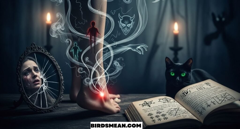 Left Calf Twitching Spiritual Meaning