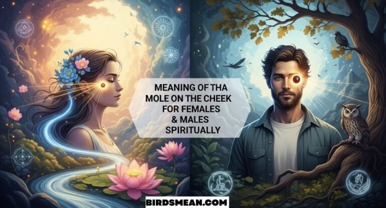 Meaning of Mole on the Cheek for Females