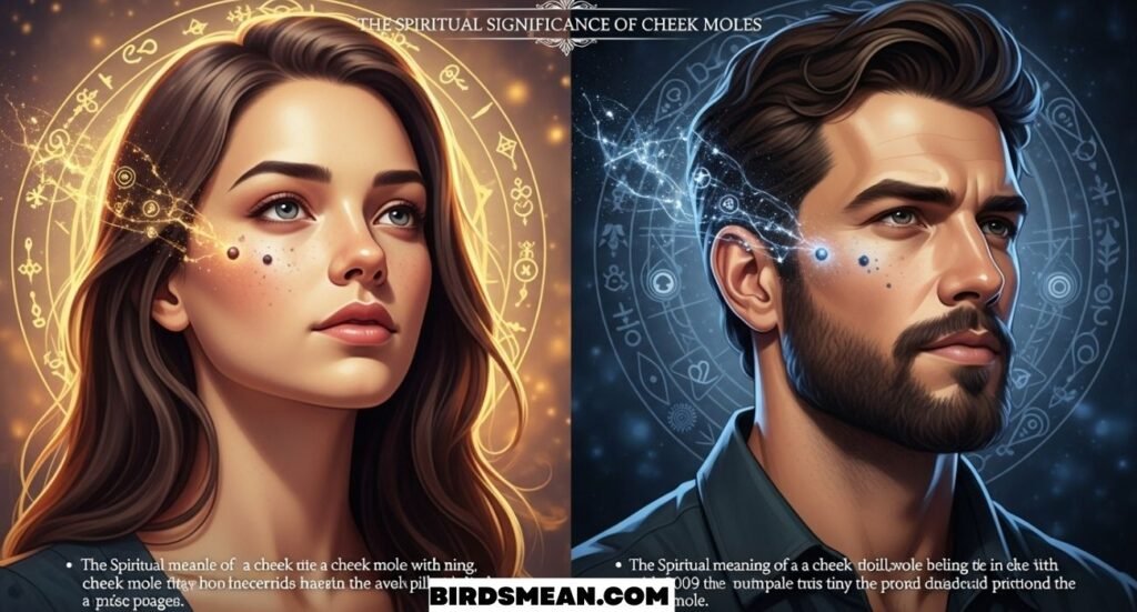 Meaning of Mole on the Cheek for Females