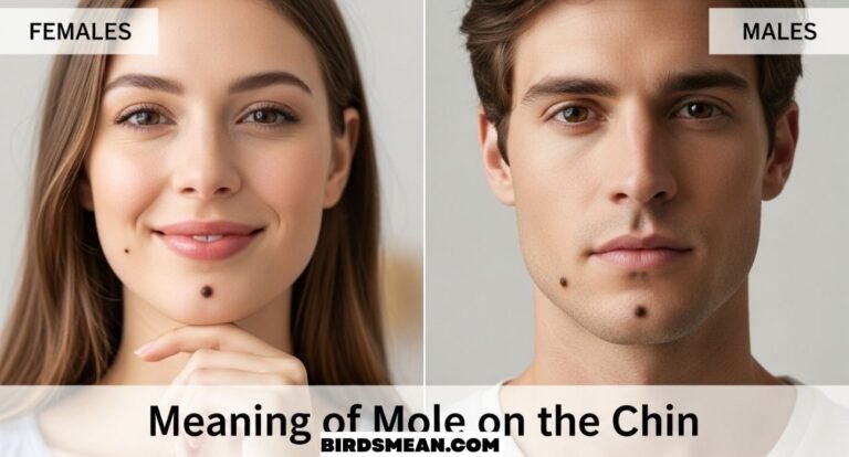 Meaning of Mole on the Chin for Females