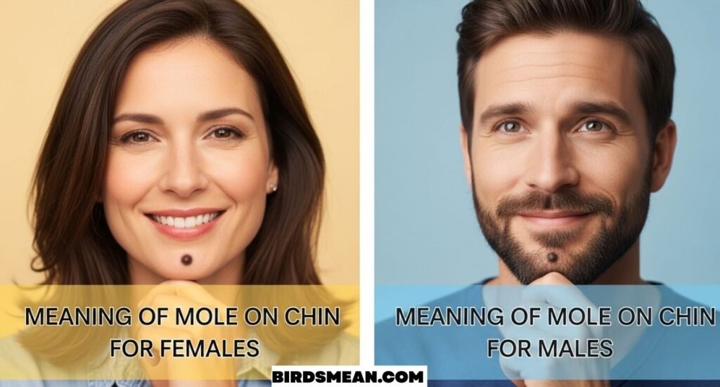 Meaning of Mole on the Chin for Females