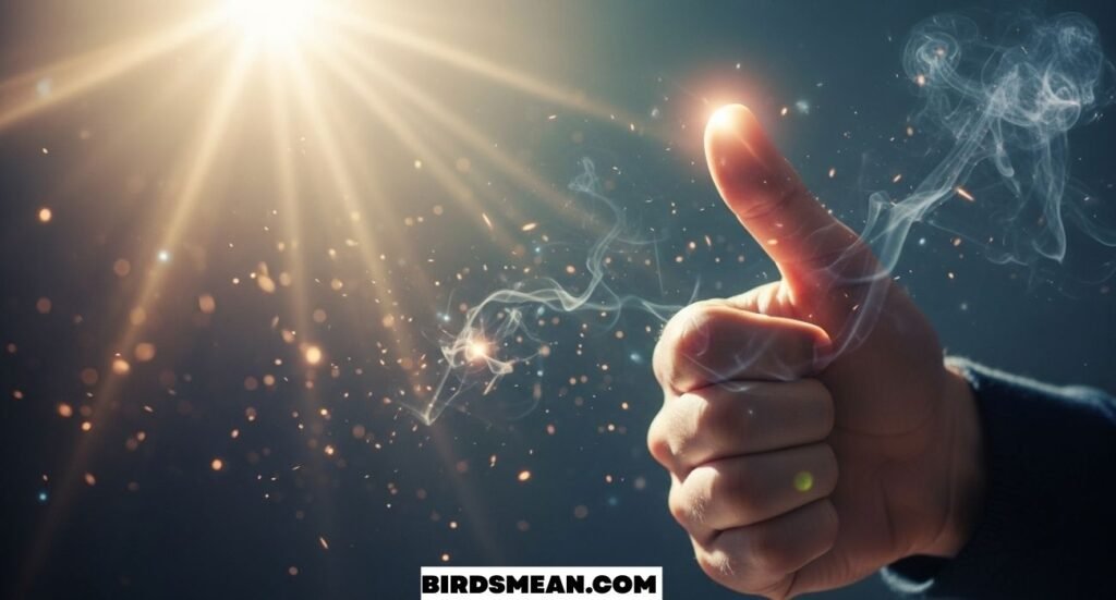 Right Thumb Twitching Spiritual Meaning