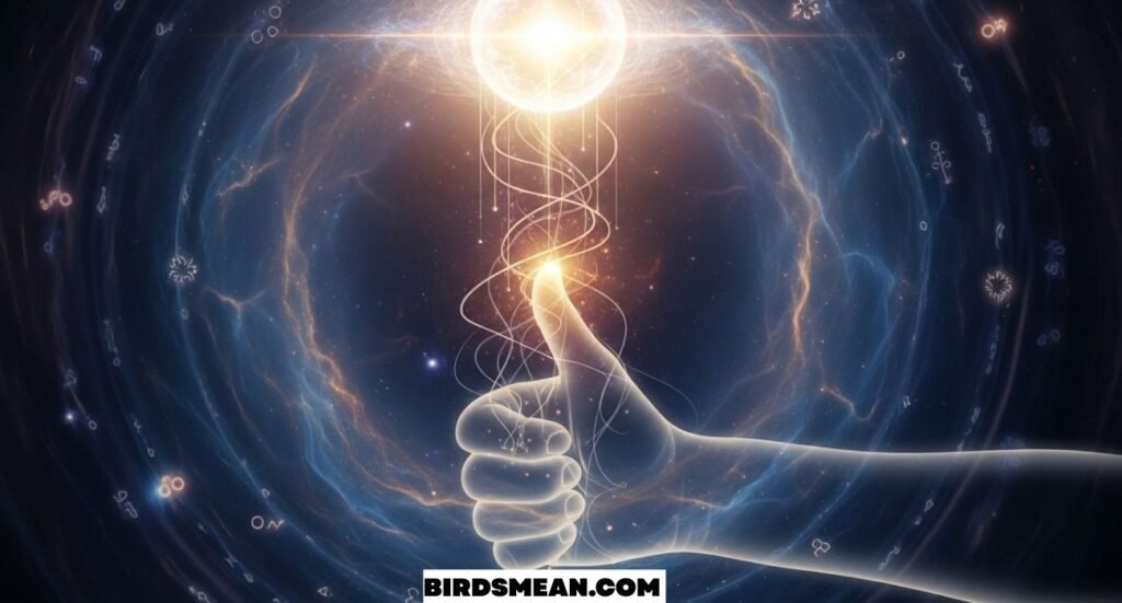 Right Thumb Twitching Spiritual Meaning