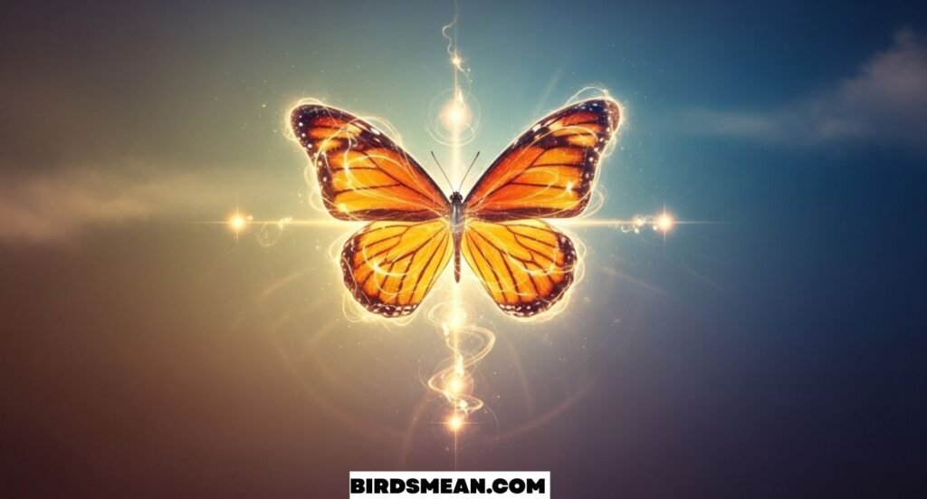 Seeing an Orange Butterfly Spiritual Meaning
