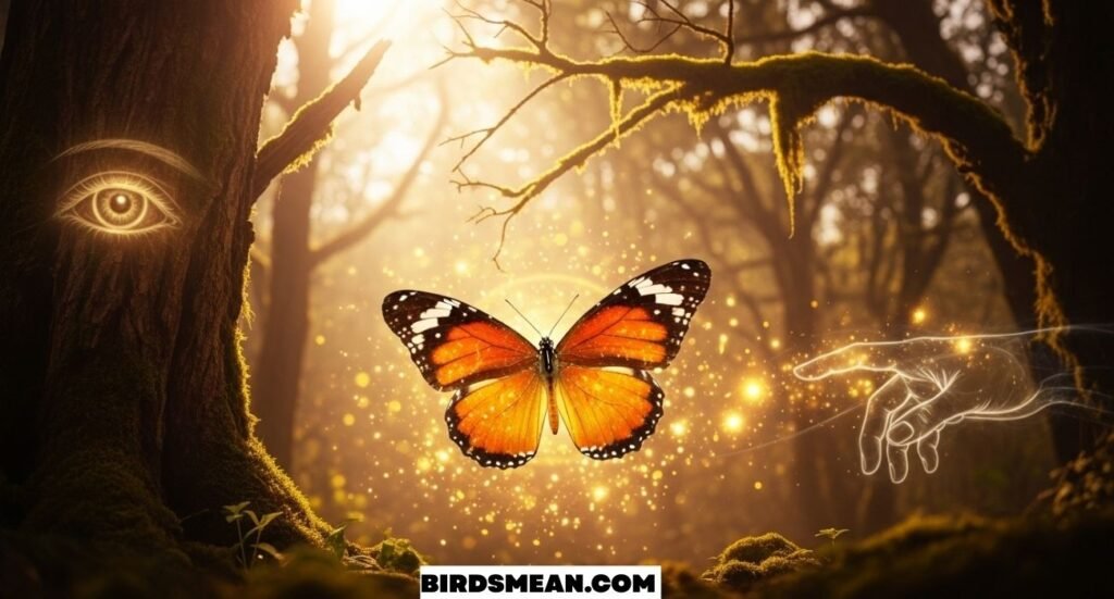 Seeing an Orange Butterfly Spiritual Meaning