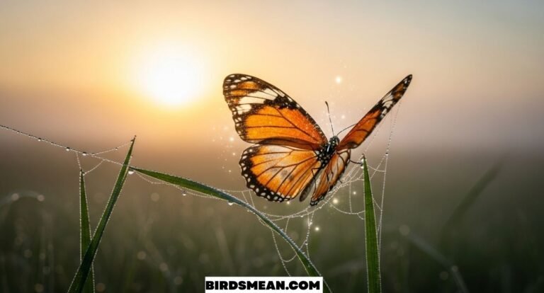 Seeing an Orange Butterfly Spiritual Meaning