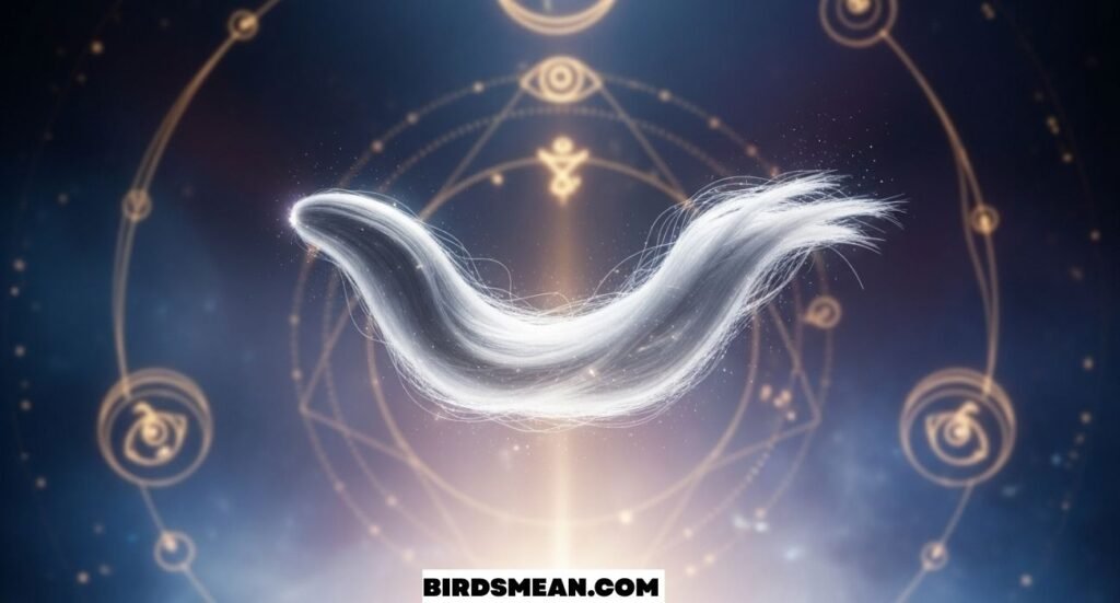 Single Long White Hair Superstition and Spiritual Meaning