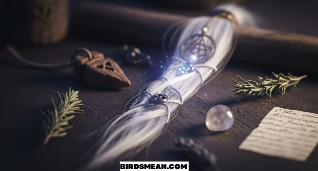 Single Long White Hair Superstition and Spiritual Meaning