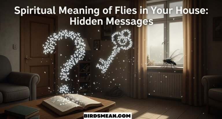 Spiritual Meaning of Flies in Your House