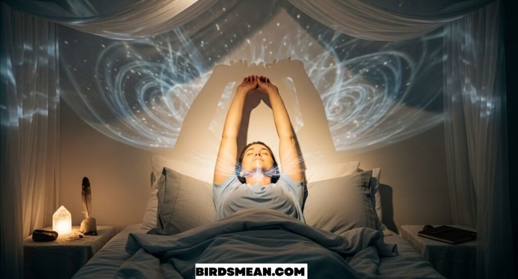 Spiritual Meaning of Sleeping With Arms Above Head