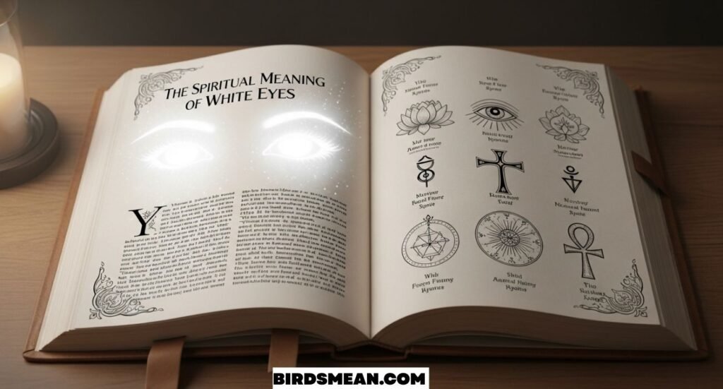 Spiritual Meaning of White Eyes