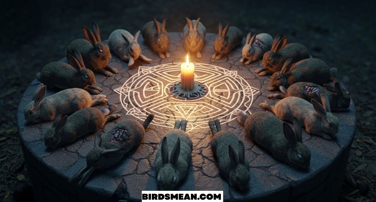 Dead Rabbits Ritual Circle 20 Dead Rabbit Spiritual Meanings and Symbolism