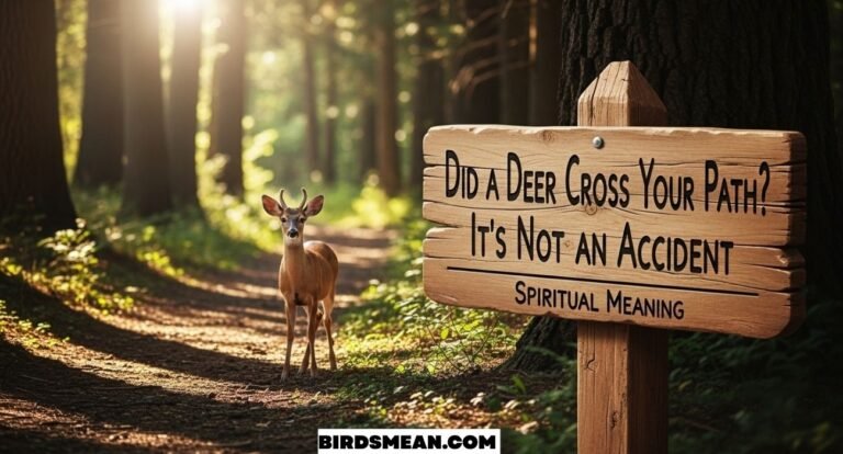 Did a Deer Cross Your Path