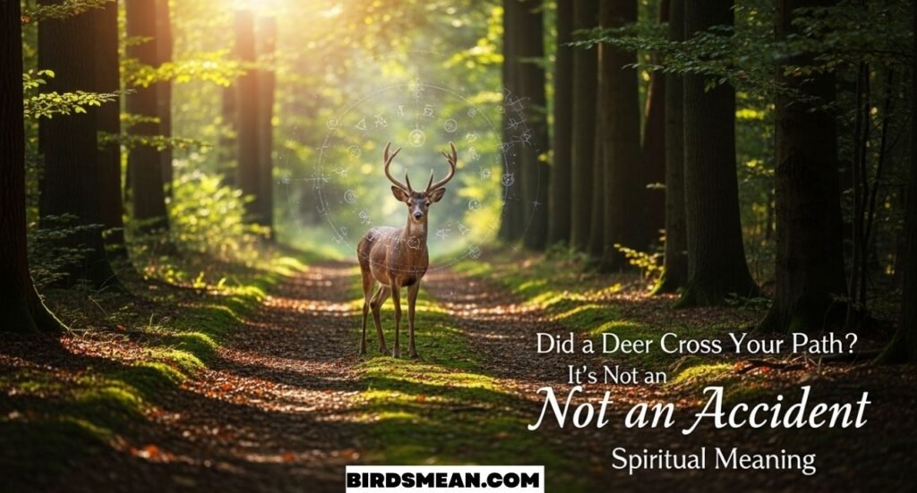 Did a Deer Cross Your Path