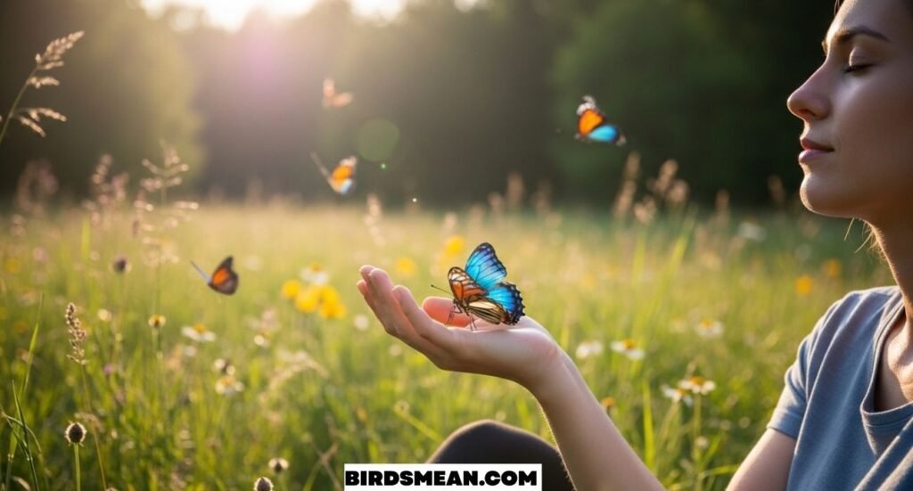 Mean Spiritually When a Butterfly Lands on You?