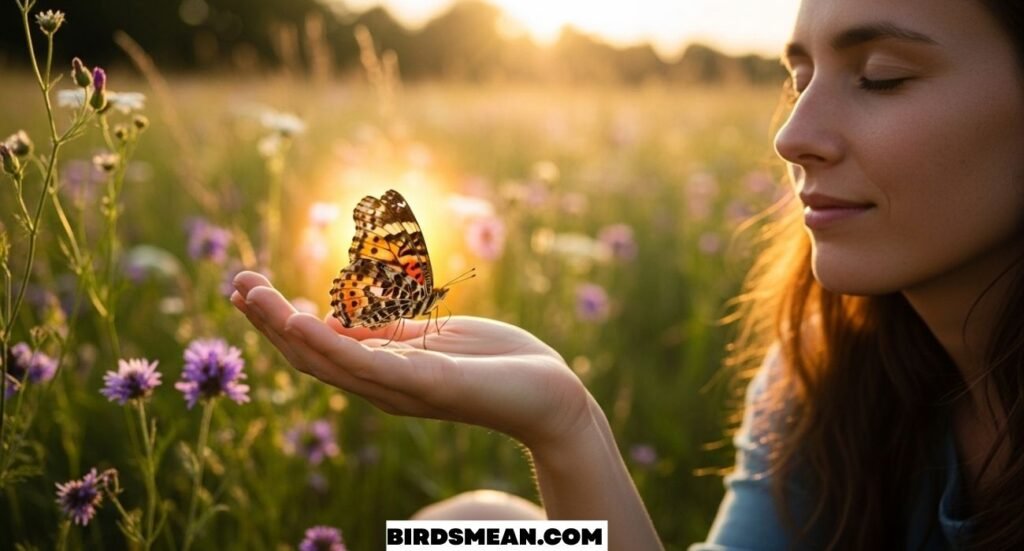 Mean Spiritually When a Butterfly Lands on You?