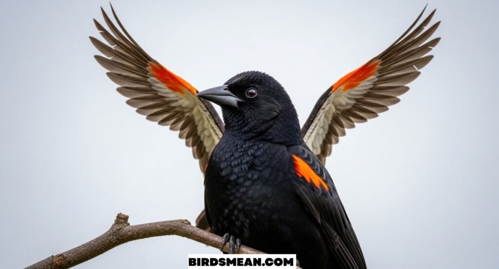 Red-Winged Blackbird Spiritual Meaning