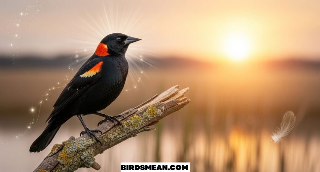 Red-Winged Blackbird Spiritual Meaning