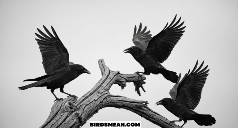 Seeing 3 Crows Spiritual Meaning