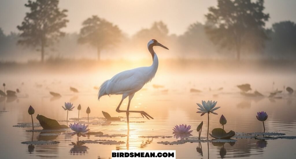 Spiritual Meanings and Symbolism Of White Crane