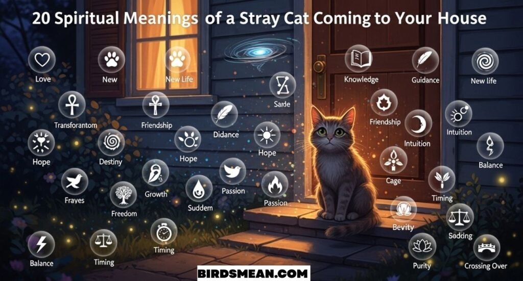 Spiritual Meanings of a Stray Cat Coming to Your House